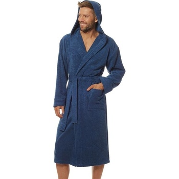 Pánský froté župan Leon modrá