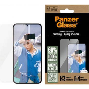 PanzerGlass tvrzené sklo Edge-to-Edge, Samsung Galaxy S25+ PGRNUWFG37942
