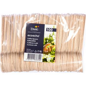 Papstar Lžičky dřevěné kávové Pure 11cm 1623