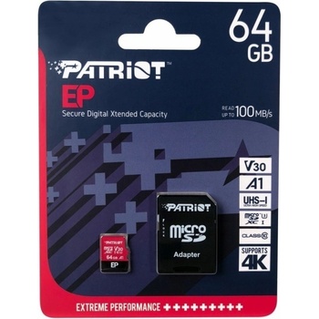Patriot microSDXC class 10 64 GB PEF64GEP31MCX