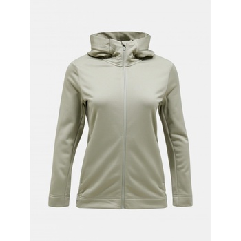 Peak Performance mikina W RIDER TECH ZIP HOOD zelená