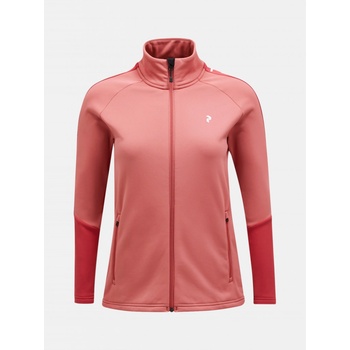 Peak Performance W RIDER ZIP HOOD růžová