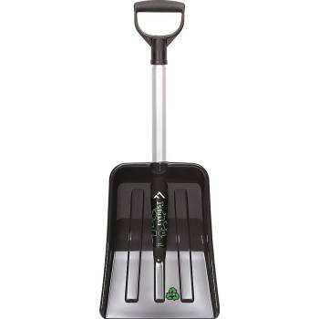 Peaksnow EVEREST ECO skládací matně černá 26,5x34cm kovová násada TESPPILTEV-S411