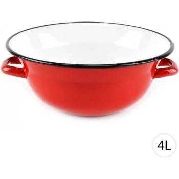 Perfect Home Smaltovaná miska Vandlík červená 4 l 34 cm
