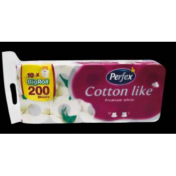 Perfex Cotton Like 3-vrstvý 10 ks