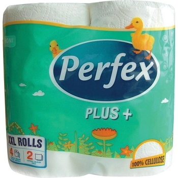 Perfex Plus bílý 2-vrstvý 4 ks