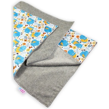 Petit Lulu podložka hroši v triku 50 x 70