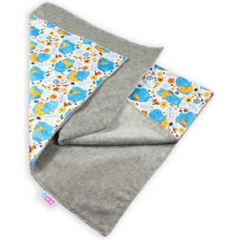 Petit Lulu podložka hroši v triku 50 x 70