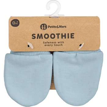 Petite & Mars Rukavičky kojenecké Smoothie Sky Blue