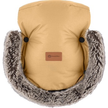 Petite&Mars Rukávník / rukavice Furry Elegant Caramel