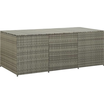 Petromila polyratan 180 x 90 x 75 cm šedý