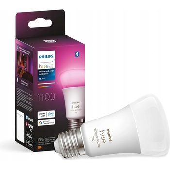 Philips Chytrá žárovka Hue Bluetooth 9W, E27, White and Color Ambiance