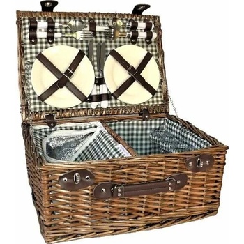 Picnicworld Piknikový koš proutěný pro 4 osoby 32x48 cm