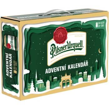 Pilsner Urquell Pivo adventní kalendář 24 x 330 ml