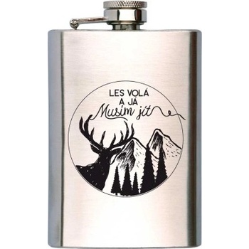 Placatka na alkohol pro myslivce Les volá 200 ml