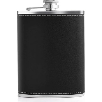 Placatka nerez ekokůže černá objem: 240 ml