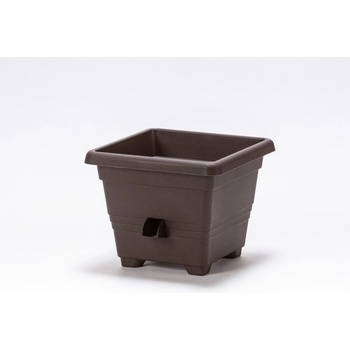 Plastia Bergamot Samozavlažovací Květináč hnědá 50 x 50 x 36 cm