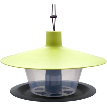 Plastia krmítko pro ptáky Finch zelená střecha + antracit 28x17 cm