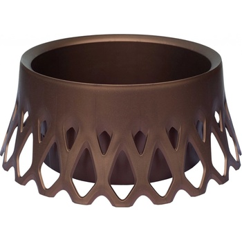 Plastia Samozavlažovací žardina Roseta 30 cm bronz