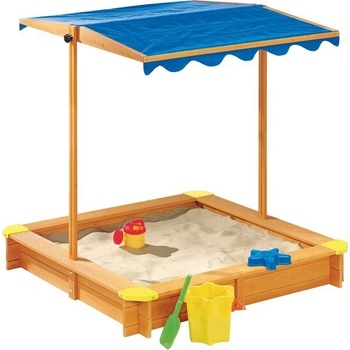 PLAYTIVE Dětské kryté pískoviště 118 x 118 x 118 cm
