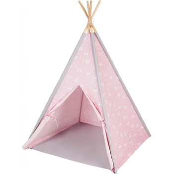 Playtive dětské teepee světle růžové
