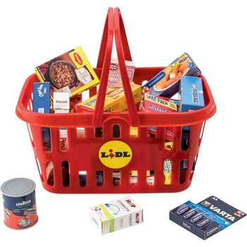 PLAYTIVE JUNIOR Nákupní košík červený