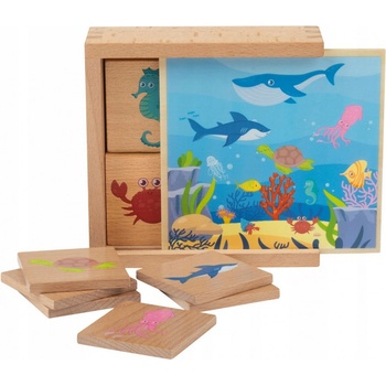 Playtive Pexeso Dřevěná motorická hra