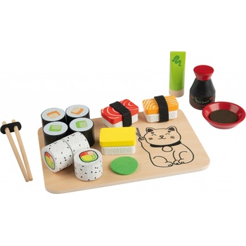 Playtive Sada dřevěných potravin sada na sushi