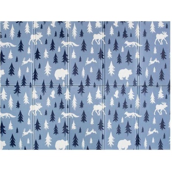 PlayTo hrací podložka Les Vintage zelená