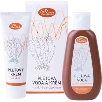 Pleva pleťový krém a voda na akné 150 g