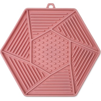 Podložka EP Lick&Snack lízací hexagon 17 x 15 cm