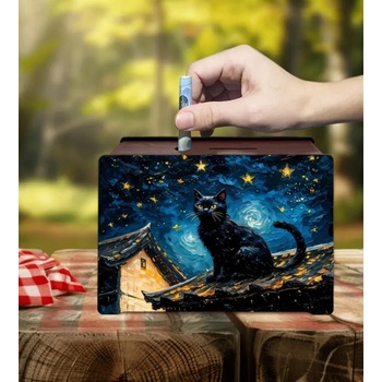 Pokladnička - Kočka