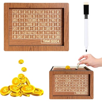 Pokladnička na šetrenie peňazí 500€