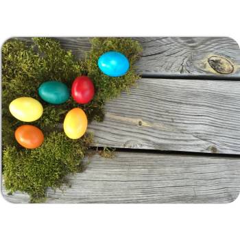 PokojovaDekorace.cz Velikonoční prostírání 012 Barevná vajíčka 43x30cm