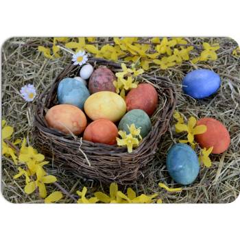 PokojovaDekorace.cz Velikonoční prostírání 021 Nabarvená vajíčka 43x30cm