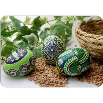 PokojovaDekorace.cz Velikonoční prostírání 035 malovaná vajíčka 43x30cm