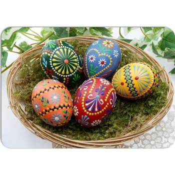 PokojovaDekorace.cz Velikonoční prostírání 036 malovaná vajíčka 43x30cm