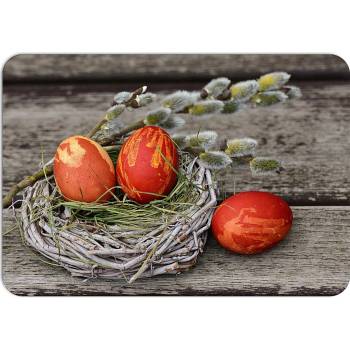 PokojovaDekorace.cz Velikonoční prostírání 037 malovaná vajíčka 43x30cm