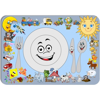 PokojovaDekorace.cz prostírání 060 Veselý talíř 43x30cm