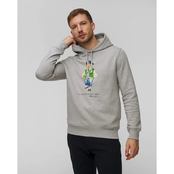 Polo Ralph Lauren mikina 710953719001 šedá Regular Fit