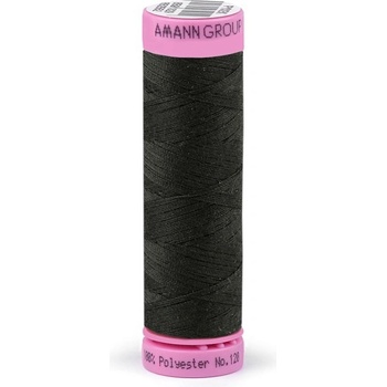 Polyesterová nit Amann ASPO 120 antracitová 1362, návin 100 m