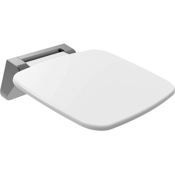 Polysan SAAP sklopné sedátko do sprchového koutu, 35 x 32,8 cm, bílá CW1110W