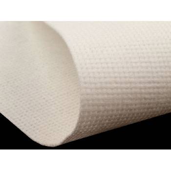 Polytex Kusový vlizelín RONARFIX jednostranně lepící / nažehlovací, tuhý, bílý, 50 x 150 cm, 160+20g/m2