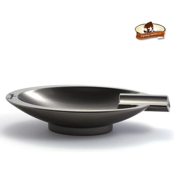 popelník Doutníkový Angelo kovový, šedý