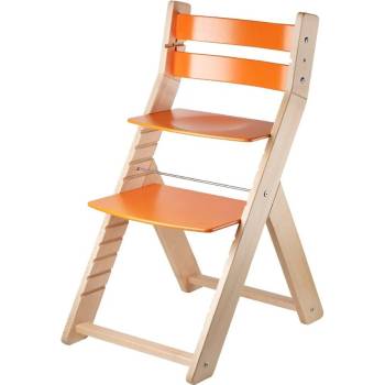 Posedo Rostoucí židle Sandy lak / oranžová