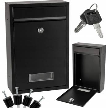 Poštovní schránka eurobox Berge černá