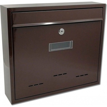 Poštovní schránka RADIM velká 360x310x90 X Hnědá