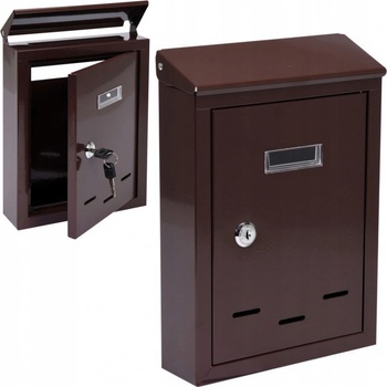 Poštovní schránka vhazovačka Vorel hnědá