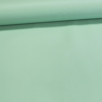 Potahová látka, čalounická KOŽENKA DOLARO D_ZP_0.8, pastelově zelená, š.145cm, 460g/m2 (látka v metráži)