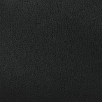 Potahová látka čalounická KOŽENKA FSO SOFT PU, FSO_9/1, silná, černá, š.145cm, 520g/m2 (látka v metráži)